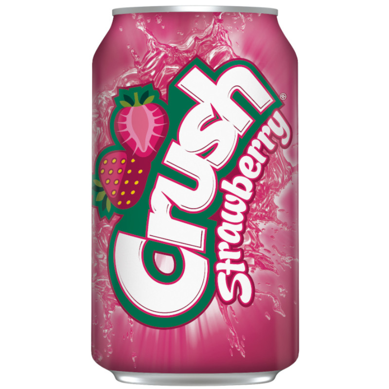 Crush Strawberry Originální chuť, dovoz z USA. UPOZORNĚNÍ: Toto zboží může být dočasně vyprodané. O aktuální možnosti odběru se prosím informujte na tel. +420 725 452 600 nebo e-mail borro@seznam.cz 