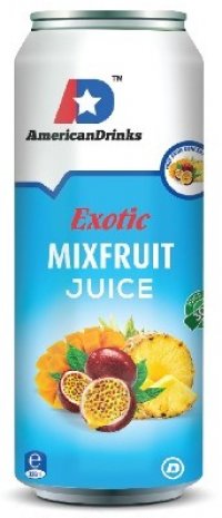 Exotic Mixfruit Juice Cans  