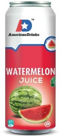 Watermelon Juice Cans  