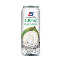 100% Pure Coconut Water  100% kokosová voda. Dovoz Vietnam. 